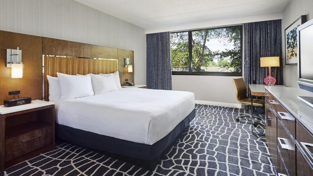 Deluxe King Room interior